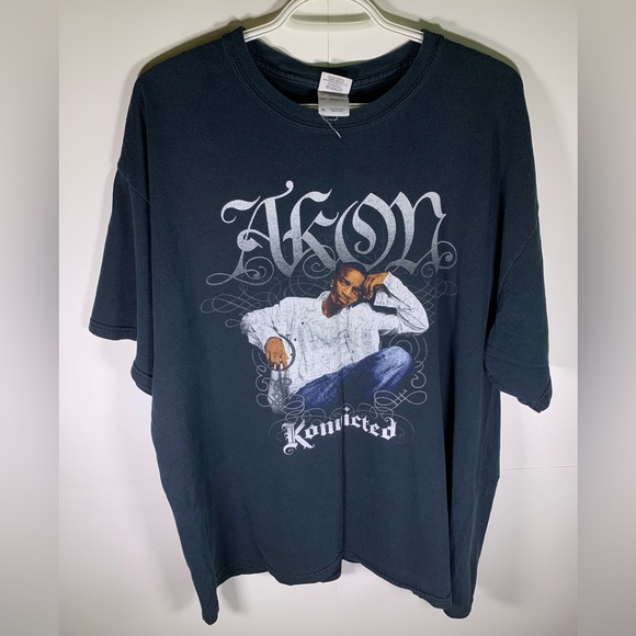 Vintage 2007 akon Canadian tour shirt - Picture 1 of 7